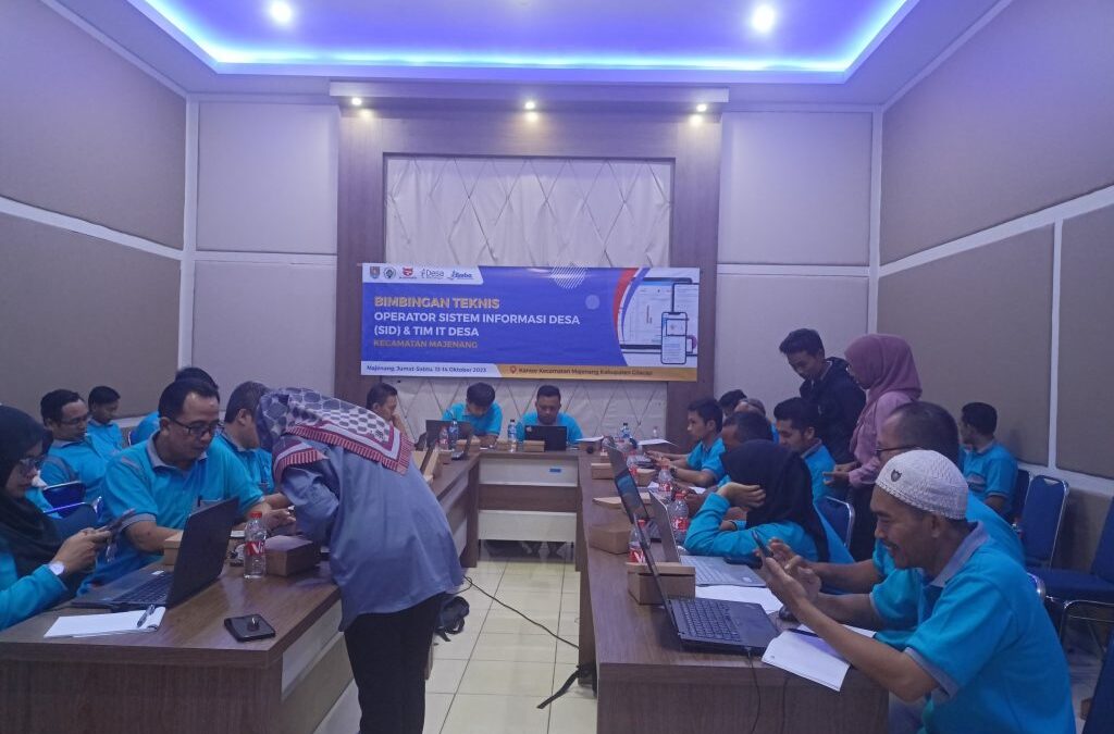 Bimtek Sistem Informasi Desa di Kecamatan Majenang: Menuju Kesejahteraan Digital